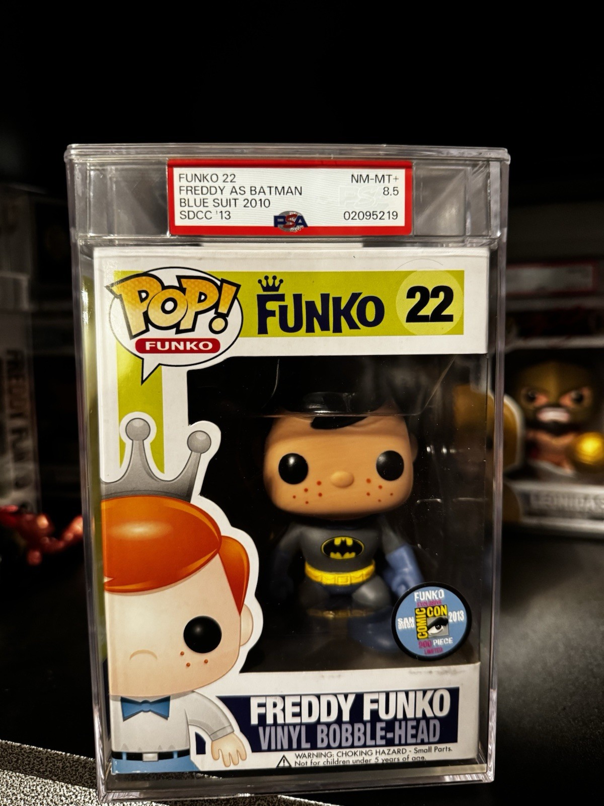 Freddy Funko Batman #22 (Blue Suit) - 2013 SDCC Funko Fundays LE 1 of 200