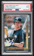 1996 Gallery The Masters Player's Private Issue Larry Walker PSA 9 MINT HOF 01mu