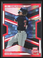 Chase Jaworsky 2023 Panini Elite Extra Edition Prime Numbers A Die-Cut /200 #19