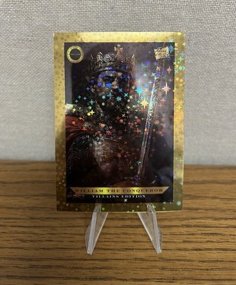 William The Conqueror 2025 Pieces of The Past Villains Edition Gold Stars #1/1