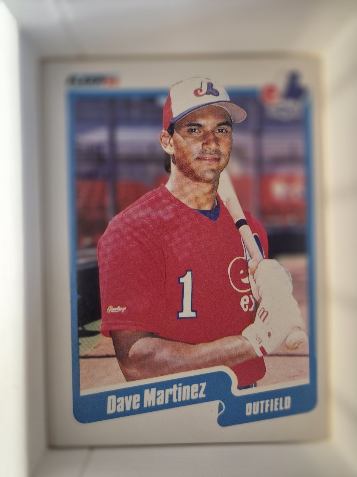 Dave Martinez 1990 FLEER #353 FREE SHIPPING