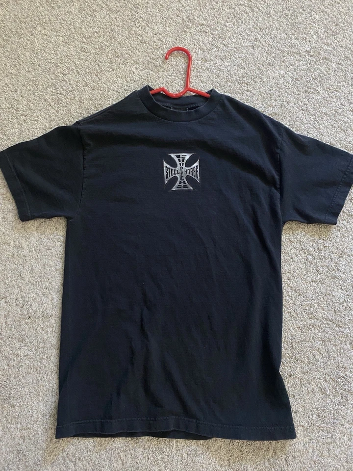 Camiseta De Colección Steel Horse Choppers Camiseta Y2K Motociclista Bebé Paseo Em Rápido ODM Foto 2 de 4