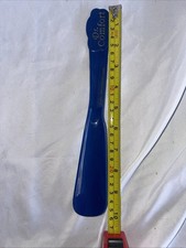 Dr. Comfort Long Blue Plastic Shoe Horn Measures 10 Inches Long