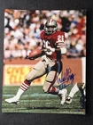 Wendell Tyler Autographed 49ers 8x10 (SB) XIX Insc My COA LA Rams UCLA Bruins