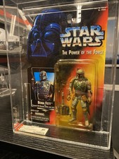 BOBA FETT POTF2 AFA 8.0 STAR WARS — No Circle left Hand Variant