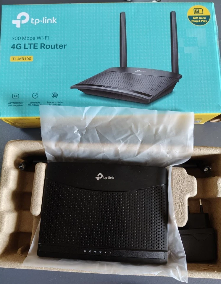 🚀 Router TP-Link 4G LTE (TL-MR100) - PARI AL NUOVO! 🚀 - Immagine 4 di 4