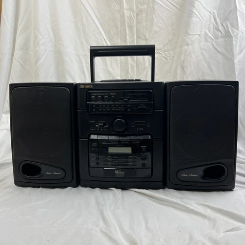 VTG Fisher PH-D650 Stereo Boombox Cassette/6 Disc CD Radio NICE FULLY FUNCTIONAL