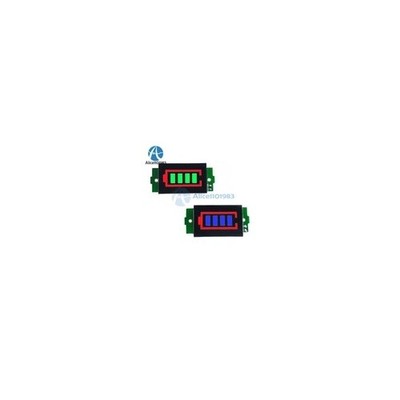 10X 1S/2S/3S/4S/5S/6S/8S Li-ion Capacity Charge Level Indicator Module #hj