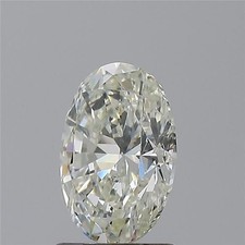 Cert. GIA 1.30 Carat Oval Cut Natural Mined Diamond Loose K color SI2 clarity 2968.85 per carat
