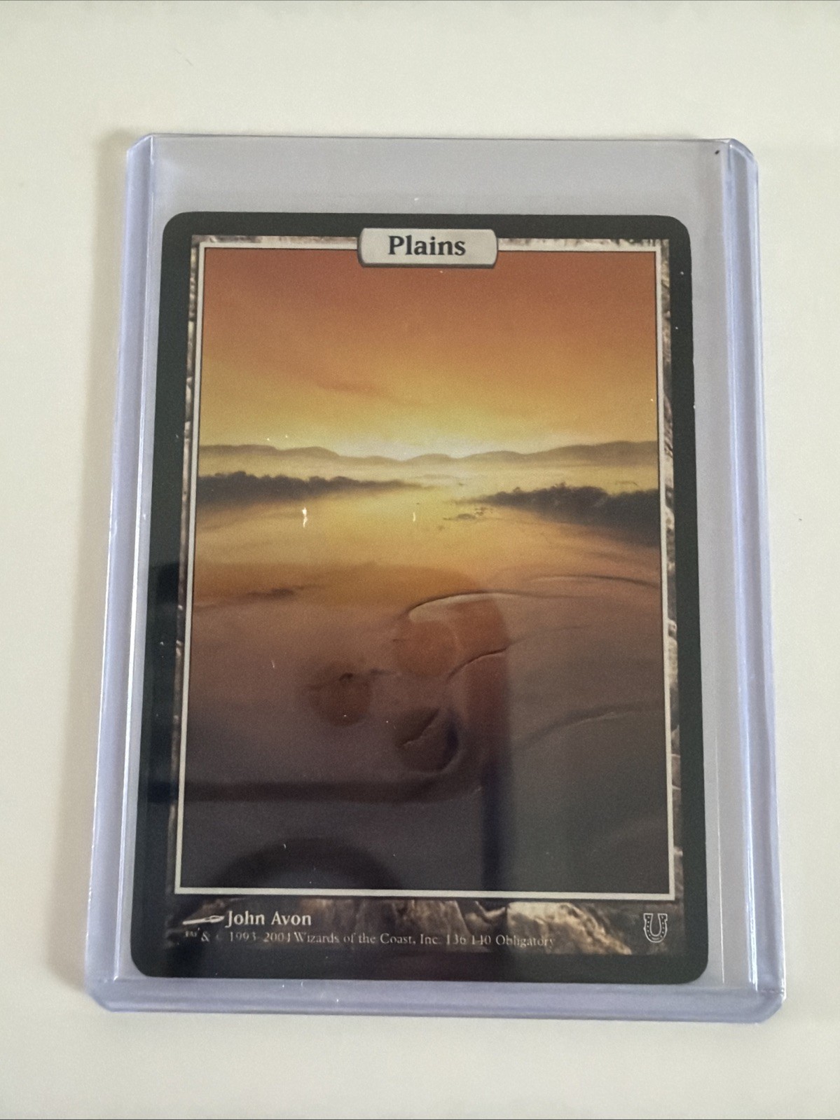 Plains - Full Art Unhinged Regular John Avon 1993-2004