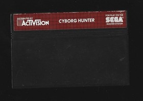 Sega Master System  CYBORG HUNTER   w/Cartridge & Box (CB)