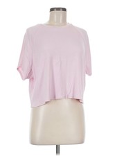 Cyrus Women Pink Short Sleeve T-Shirt M
