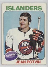 1975-76 Topps Jean Potvin #36 2u3