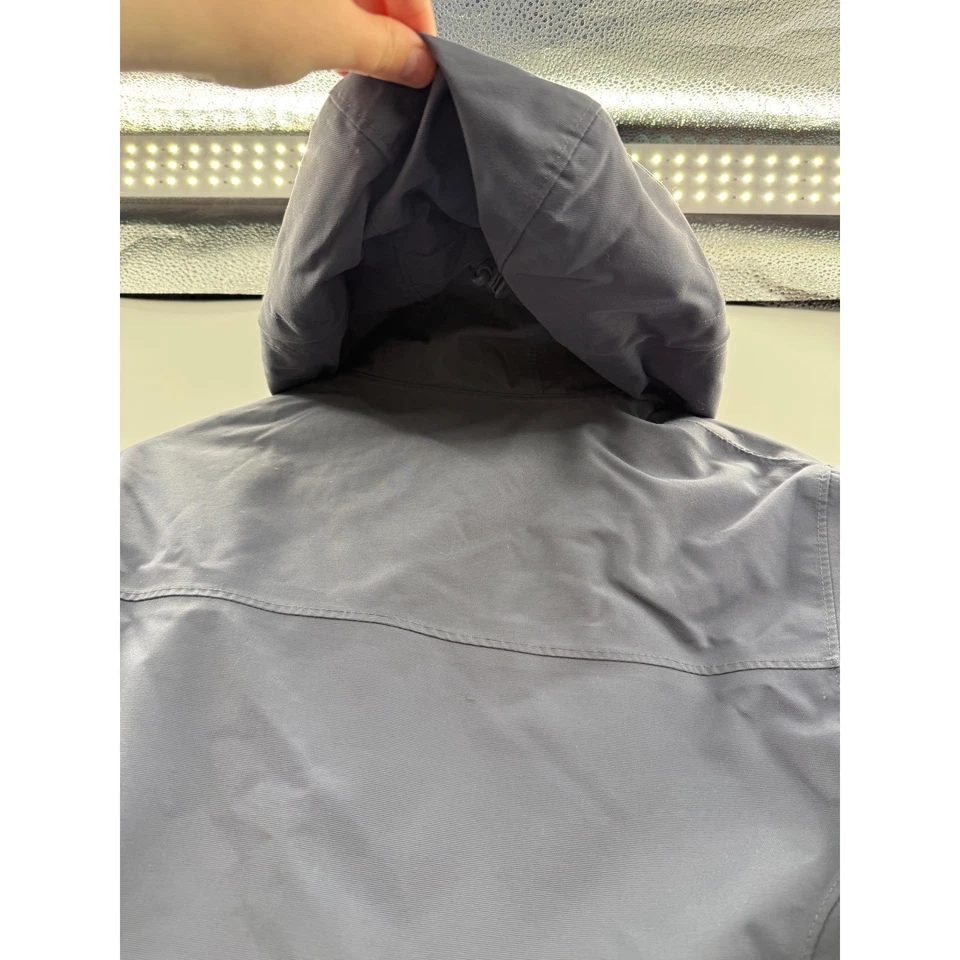 Chaqueta Parka Duluth Trading Co Espalda de Ballena Para Mujer Pequeña Impermeable Aislada Trabajo Foto 3 de 4