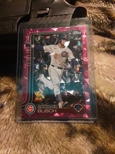 2025 Topps Series 1 - Michael Busch #263 Pink Diamante Foil