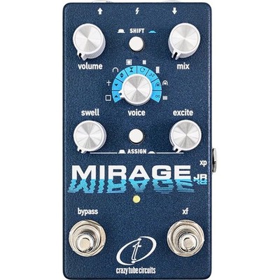 Crazy Tube Circuits Mirage JR Reverb Effects Pedal
