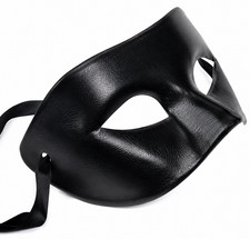 Classic Black Venetian Papier Mache Masquerade Mask Halloween Costume Carnival