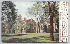 Rutgers College New Brunswick NJ Postcard 1910 Campus View 
