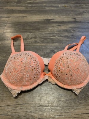 Victoria's Secret Dream Angels Perfect Coverage Push Up Padded Bra Size 32C