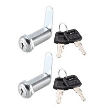 2pcs Cam Lock 40mm Cylinder Length Fit for Max 1-3/8-inch Panel Keyed Different