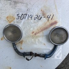 Pair Of Cowl Side Lamps Lights 1930 1931 Ford Model A