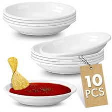 Melamine Sauce Bowls, 10 Piece Set, 3.62 Inch...