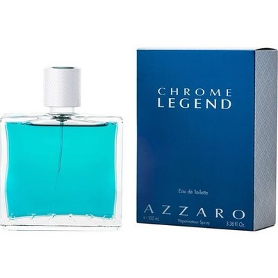 Azzaro Chrome Legend Eau de Toilette Spray, Regular Size 3.38 fl oz
