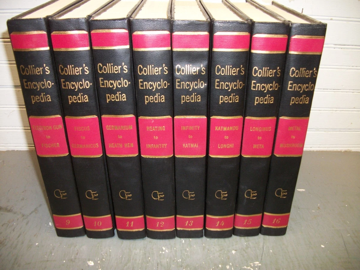 Colliers Encyclopedia In Antiquarian & Collectible Books for sale