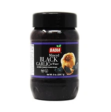 8oz BADIA MINCED BLACK GARLIC IN WATER