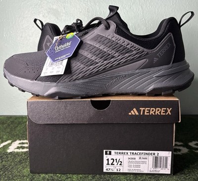 US Men s 12.5 - Adidas TERREX Tracefinder 2 Trail  Core Black Grey Six  IH2930
