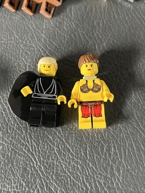 Vtg Lego Star Wars Sets 4480/4476/4475 Not Complete W/Minifigs Leia Luke Fett++
