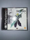 Final Fantasy VII (PlayStation 1, 1997) Black Label, Authentic, Tested/Working
