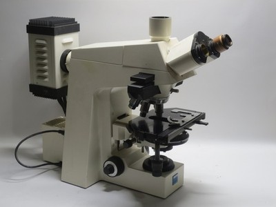 Zeiss EL-Einsatz Microscope w/ Objectives, Arc Lamp & Illuminator