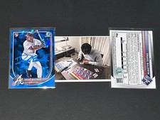 Drake Baldwin Braves Signed 2025 Bowman Chrome Sapphire Rookie Paint Beckett