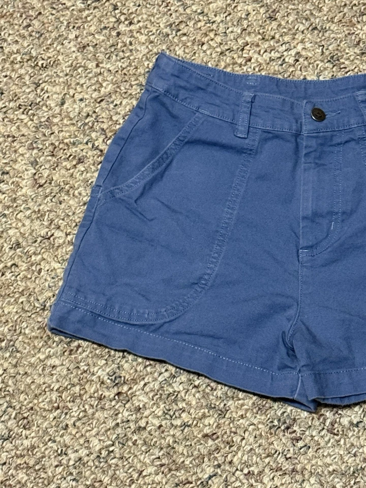 Pantalones Cortos Patagonia Adulto Talla 6 Algodón Orgánico Azul Senderismo Aire Libre Para Mujer’s Foto 2 de 4