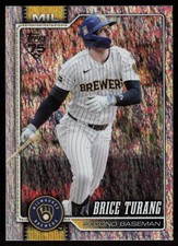 2026 Topps Series 1 Celebration Brice Turang #105 Milwaukee Brewers