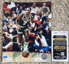 Nate Tiny Archibald Signed Autographed 8x10 Photo CELTICS HOF JSA COA