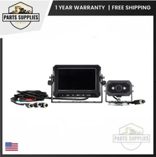 Visionworks 1080P Wired Camera and 7" HD Monitor Kit for Agricultural Equipment