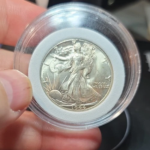 1944 Liberty Walking Half Dollar Silver Coin 50C Circulated