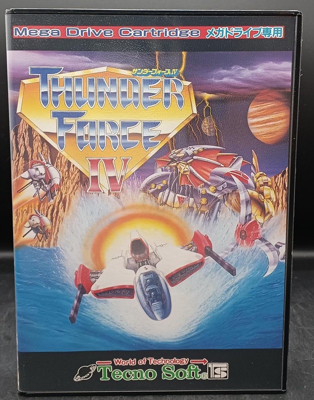 TECNO Soft Thunder Force IV Game Copy Retro Console Gaming