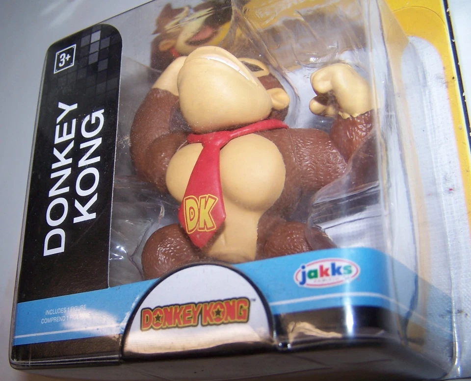 2016 - DONKEY KONG 3in Deluxe Action Figure NIP HTF - Image 2 of 4
