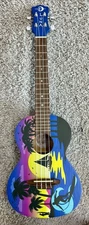 Luna Kauwela Summer Tenor size Ukulele with Custom Graphics - B-stock
