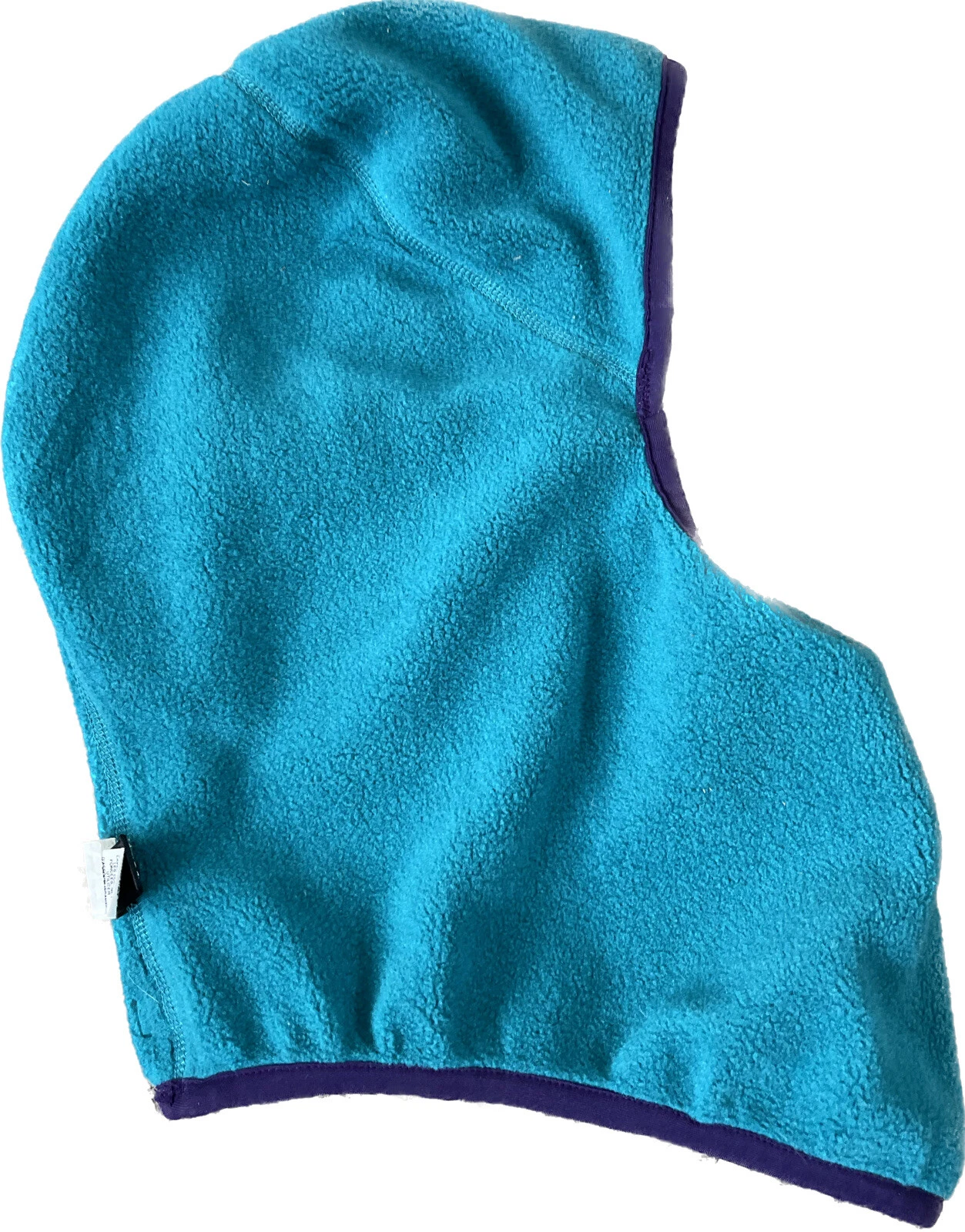 Vintage 90s Patagonia Teal Capilene Fleece USA Made Balaclava Ski Mask VTG