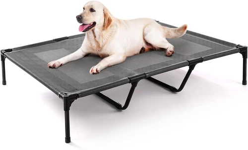 Elevated Waterproof Dog Bed for Extra Large Dogs - 48" Indestructible Cot