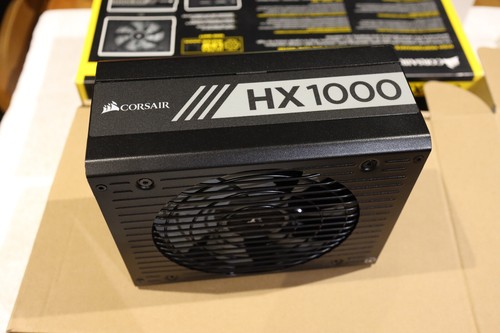 Corsair HX1000 1000W 80 PLUS Fully Modular Power Supply - Black - Picture 4 of 7