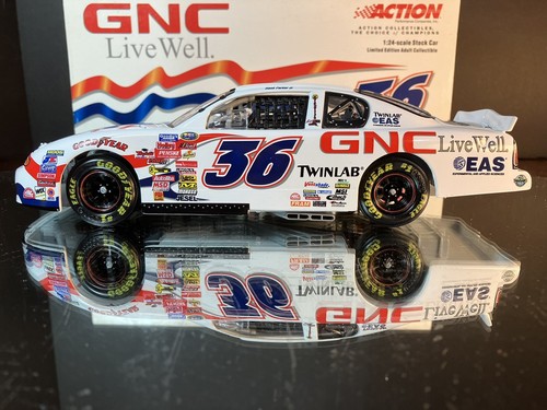 Hank Parker Jr #36 GNC Live Well 2001 Chevrolet Monte Carlo 1:24 Action 2,280 - Picture 2 of 17