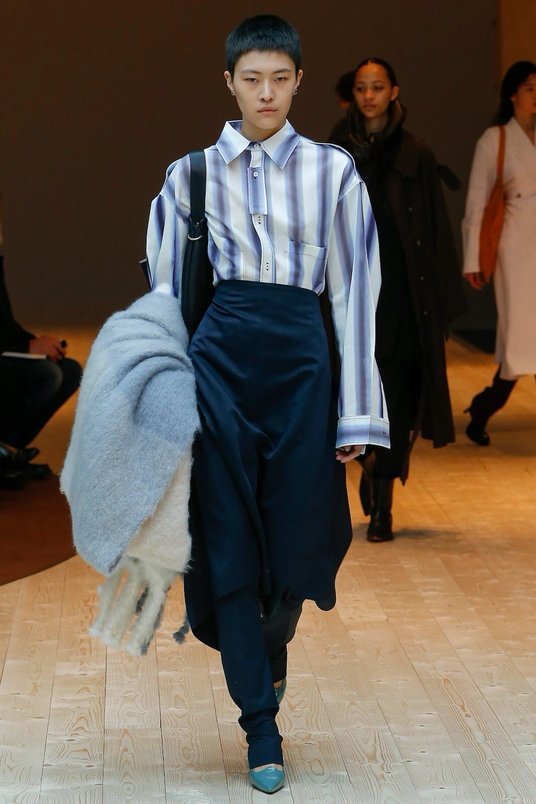 RARE CÉLINE MOHAIR AND WOOL BLANKET Phoebe Philo A/W 2017 Collection image 2