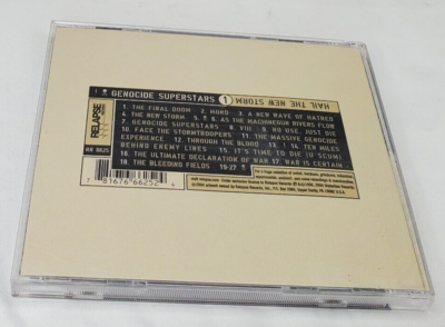 Hail the New Storm by Genocide Superstars 781676662524| eBay