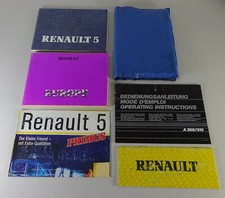 Folder With Operating Instructions / Manual Renault 5 / R5 As Of 07/1985