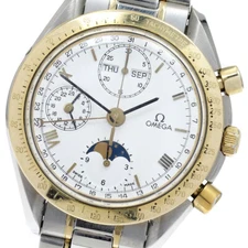 OMEGA Speedmaster 3331.20 Triple calendar YG bezel Automatic Men's Watch_868301